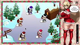 Pandora Gets Her Huge Ass Stuffed with BBC in Christmas Outfit