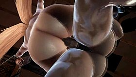 3D porn video with Doronjo's sexy fingering and hot creampie scene