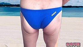 Did you masturbate in that beach bikini with an anal toy?