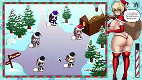 Pandora Gets Her Huge Ass Stuffed with BBC in Christmas Outfit