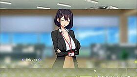 summer clover says, 'you're fired because of your giant cock in this harem game'