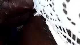 i can't stop staring at this big booty ebony housewife, gotta fuck her tight pussy