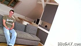 delightful fellatio for gay stud