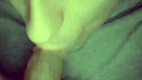 Self sucking big dick beautiful autofellatio