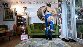 Mature British Pornstar Fingers Herself in Panties