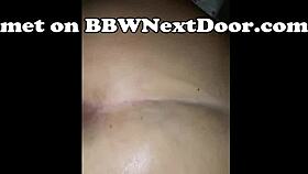 fat amateur milf getting fucked in the asshole