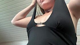 Blonde amateur gives oral to friend in homemade video