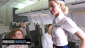 THANK YOU for Flying FreeUse Airlines with Wild Orgy Action!