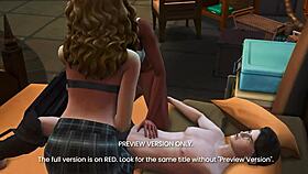 Hp au 4 previews 3d hentai animation