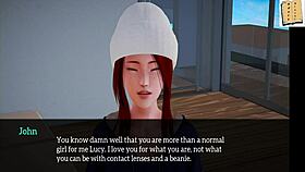 redhead teen gets bold family action in 3d anime