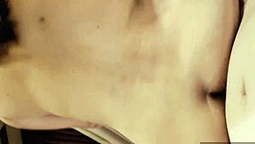 The queen masturbates in the open-air bath, then enjoys intense sex.