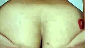 latina wife gives blowjob to lucky follower