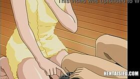 Girls of Different Sizes Fuck a Wimp Back to Back, Man, It's Insane Hentai!