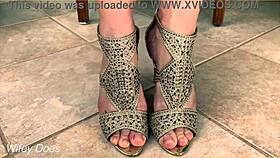 does your wife flash her shaved pussy in tight upskirt?