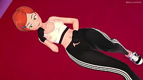 Gwen Tennyson Rides a Big Cock in the Uncensored Love Hotel