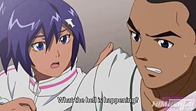 Sensei's big cock stretches tight pussy