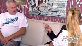 mmv films mature petra as counsellor offering blowjob and muff diving