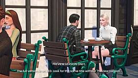 Hp au 4 previews 3d hentai animation