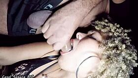 I stayed horny after the gangbang at the party, called Leo Ogro to fuck me in the aquarium room while people watched outside 😈