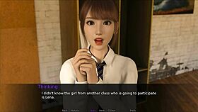 Lena dates on beach, handjob with shaved pussy.