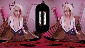 spider gwen blowing your mind with mouth and pussy