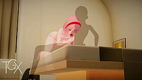 Sakura Haruno gets ntr sex and blowjobs in anime hentai game with Naruto.