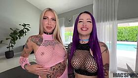 Can Cassidy Luxe And Valerica Steele Handle Jmac's Rough Anal Full Nelson?