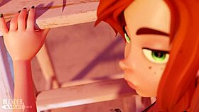 Wendy Dips Into Pool Cum Facial