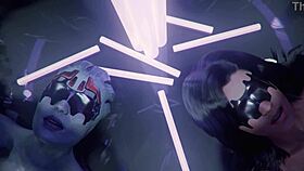 mass effect consulate scene part one in 3d animation.