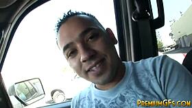 Trina Michaels getting pounded in hardcore doggystyle with bukkake cumshots everywhere! 😲