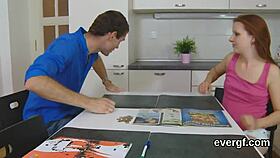 bankrupt guy lets mate fuck ex for cash