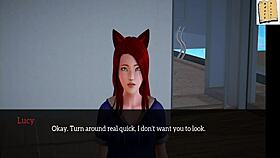 redhead teen gets bold family action in 3d anime