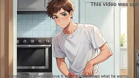 this latina bimbo stepmom gets anal from two huge teen cocks in a group creampie scene