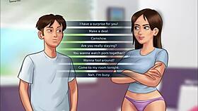 i play summertime saga 206 and get all horny