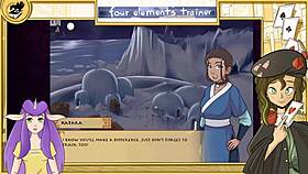Avatar: The Last Airbender - Four Elements Trainer Part 9 New Route