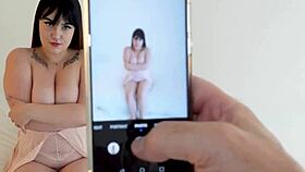 Yorkshire Geek Tricked into Blowjob by Tattooed British Woman