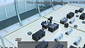 stranded in space 137 - planning to have sex with busty indian milf