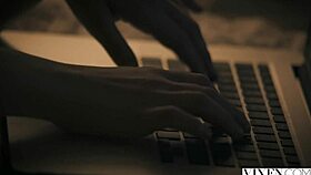 Vixen captures beautiful redhead Bree Daniels getting pounded by her sugar daddy after some teasing.