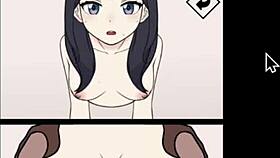 girl in the wall ep 2 with huge monster cock action