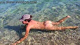 natural girl at nudist beach, wanna see me flash my tan lines?