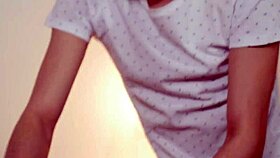 twink massages muscle stud, sucks and gets pounded hard!