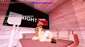 Blonde girl gives blowjob then bends over for doggystyle and rides big black cock