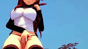 i watch eris and roxy in intense threesome sex from mushoku tensei full movie