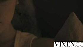 Vixen captures beautiful redhead Bree Daniels getting pounded by her sugar daddy after some teasing.