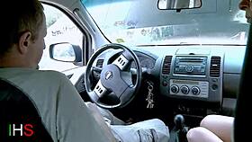 Hey, wanna see this slutty blonde milf get fucked hard in ass and pussy outdoors?