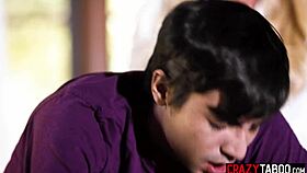 milf rachael cavalli spanks ricky spanish, then sucks him off