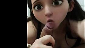 le encanta ser mi muñeca sexual