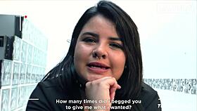 Chubby Bbw Latina Xiomara Soto Fucks Mister Marco In Bathroom Sex Tape!