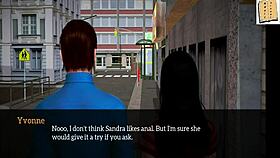 My new family adventure in 3d cartoon game with homemade anime elements