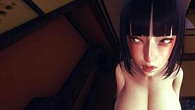Pov hinata hyuga uses her sensual body to get fucked